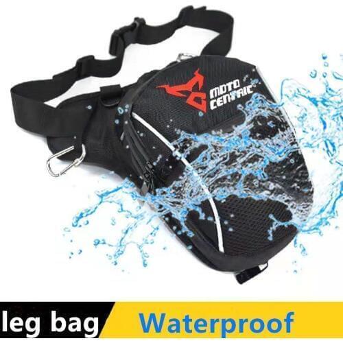 Leg Bag Motorcycle Waterproof Waist Bag Thigh Belt Hip for Yamaha Suzuki Universal , Outdoor Riding Running Sport Moto side bag
