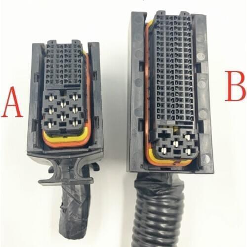 Excavator universal engine computer board plug connector with wire For Isuzu 4HK1 Sumitomo 6WG1 Hitachi 6HK1 Komatsu Sany