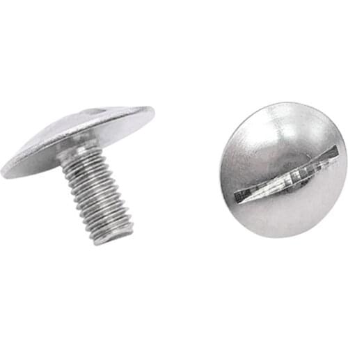 Wkooa Big Head Screws Slotted Super Truss Stainless Steel 304 Pack of 50