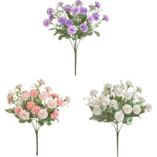 1Pcs Simulation Bouquet of Lilac Flowers Pastoral Fresh Style Home Photography Decoration Wedding Decoration Bouquet
