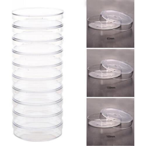 10pcs 35mm Clear Petri Dishes Affordable For microorganisms Cell Clear Sterile Chemical Instrument Drop Shipping #20