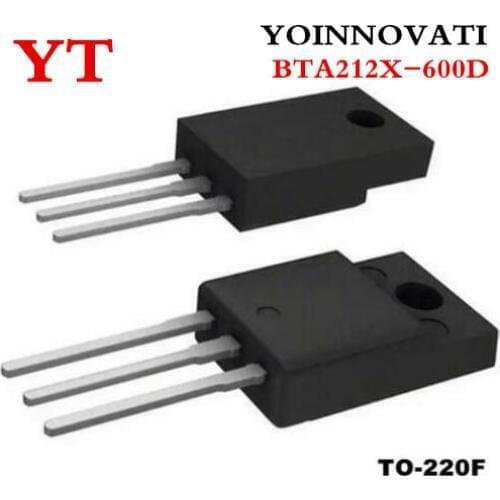 10pcs/lot BTA212X-600D BTA212X-600 BTA212X TO-220F IC Best quality