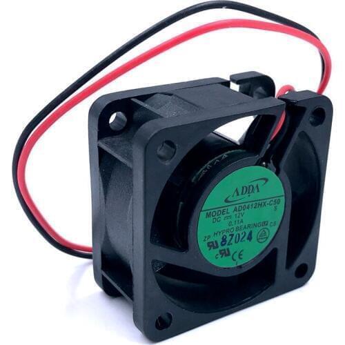 Brand New FOR ADDA AD0412HX-C50 DC 12V 0.11A 40x40x20mm 2-Pin Server Square cooling Fan