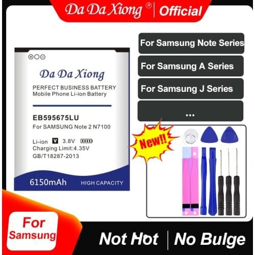 Battery For Samsung A5 2017 A510 J5 2016 J7 2016 Note Edge 2 3 4 B800BC EB-BA500ABE EB-BJ510CBC EB-BJ700CBE EB-BA510ABE N800BE