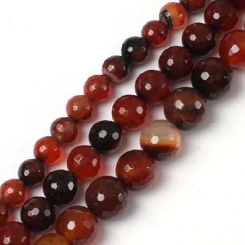 Natural Round Faceted Dream Agates Stone Beads For Jewelry Making 8 10 12mm 15inches DIY Jewellery FreeShipping Wholesale Gem