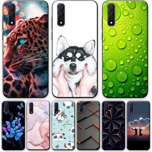 For vivo 1907 Case 6.38" Cartoon Back Cover For vivo 1907 Silicone Soft TPU Fashion Phone Case For vivo 1907 Cute Animal Fundas