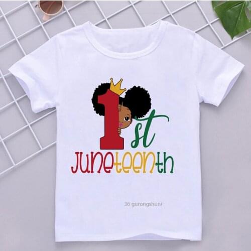 Little Girls 8th Birthday Graphic African Magic Black Girls T Shirt T-shirt Girls Black Pigment Birthday Gift Costumes Children