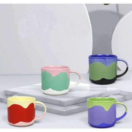 Creative 500ml Coffee Mug High Grade Bone China Afternoon Tea Milk Cups Ceramic Travel Mug Best Gift for Friends