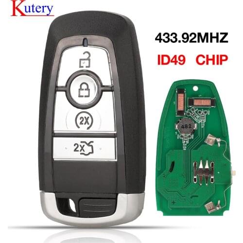 Kutery OEM for Ford Mustang 2018 Keyless Smart Remote Key Fob 164-R8172 5930660 FCC ID: M3N-A2C93142600 434MHz