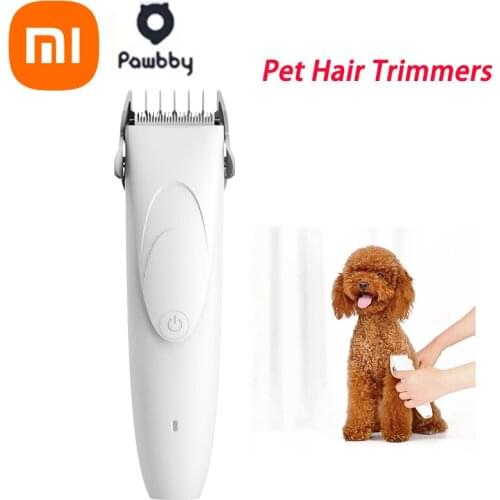 Xiaomi Pawbby Dog Cat Pet Hair Trimmers Professional Pet Grooming Electrical Clippers Pets Hair Cut Machine Rechargeable Safety