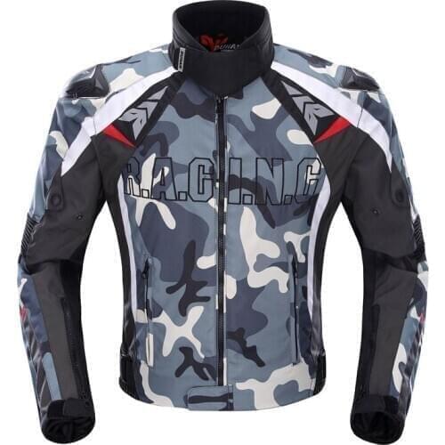DUHAN Motorcycle Jacket Mens Oxford winter Racing Chaqueta Motocross Off-Road 5 Protectors jackets Moto Guards Moto Jacket