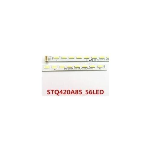 New 2 Piece/lot LED backlight bar STQ420A85-56LED-REV02-131210 56 LEDs 540mm for 42L1353C 42L1356C 017-420-0006-1