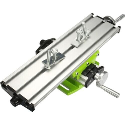 Mini Precision Multi-function Woodworking Machine Milling Machine Bench Drill Vise Fixture Work Table Workbench