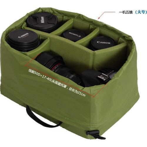 Camera Video Bag Case Waterproof Lens Storage Bag For d3100 d3200 d3300 d5100 d5200 d5300 d90 d7000 d7100 d300 d610 d700 d800 D4