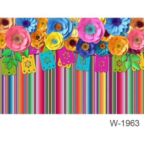 Party City Fiesta Backdrop Cinco De Mayo Background Paper Fans Birthday Party Carnival Dessert Table Decors Fiesta Party Supply