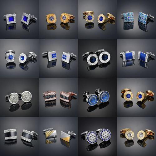 Crystal Cufflinks French mens shirt Cufflinks French Cufflinks Cufflinks fashion clothing shirt accessories