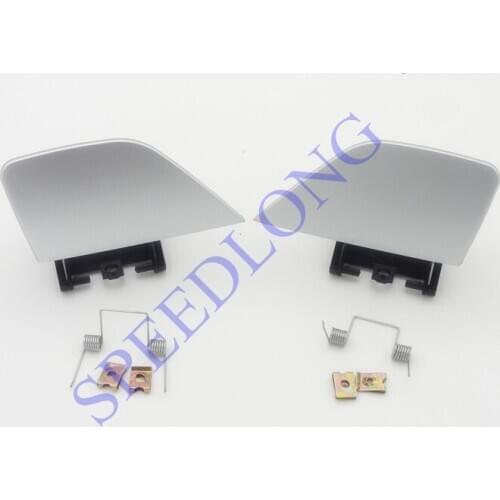 1 Set RH and LH front bumper headlight washer nozzle cover caps for BMW 7 Series E65 E66 OLD MODEL 2003-2004