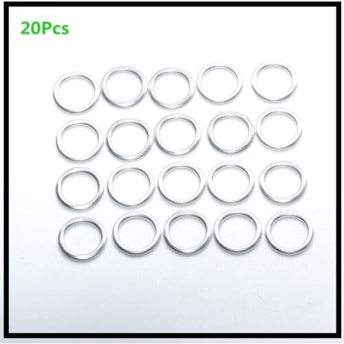 10-20 Pcs Outlet Connector Seals N0138157 For S4 A4 A6 A8 Q5 For Passat Touareg 4,2 L 14X2 0X 1,5mm Oil Pan Screw Washer Seal