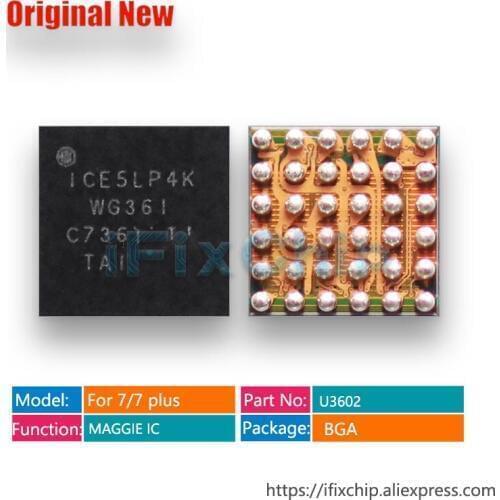 10pcs-50pcs/lot SWG36I/U3602 For iphone 7/7plus/7 plus motor vibe driver MAGGIE ic ICESLP4K chip
