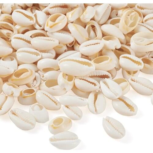 500g Mixed Size Cowrie Shell Beads Spiral Seashell Beads for Jewelry Making DIY Craft Findings Home Decoration Earrings Bracelet