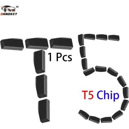 Dandkey For Car Key Locksmith Tool ID T5 Transponder Chip Carbon Original New Blank For 11 12 13 Car Key Chip T5 ID20 Ceramic