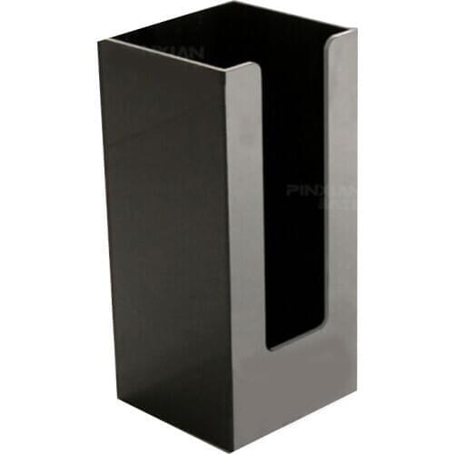 Paper Cup Holder Dispenser Organizer Rack Stand Cafe Breakroom Party Home Resin Black Paper Cup Holders