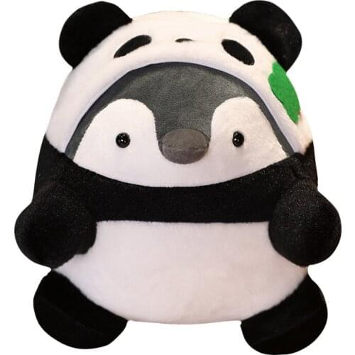 20-50cute transforming penguin doll plush toy baby sleep comforting pillow boy girls birthday holiday gift home decorations gift