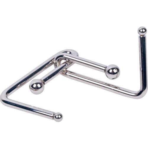 Classic Metal Puzzle with Ball IQ Mind Brain Teaser Disentanglement Puzzles Game for Adults Children