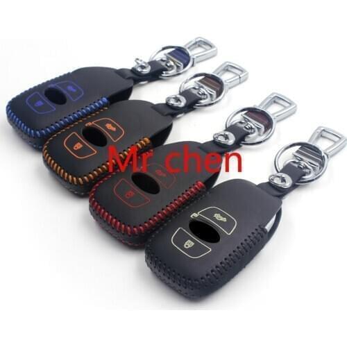 Leather Car key bag car key case car key chain suitable for SUBARU XV Foreste Outback Legacy 2019 accessories