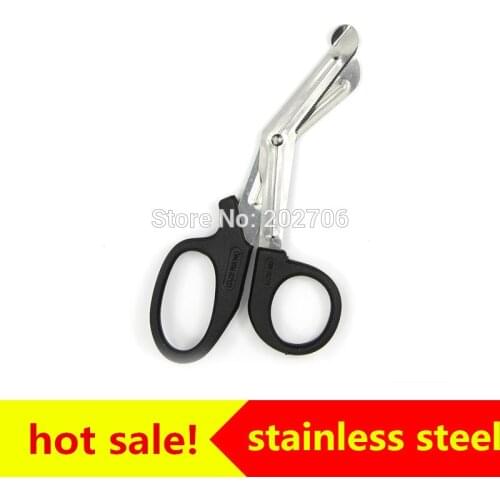 2pcs/lot Stainless Steel Medical Bandage Scissors Rescue Scissors Kinesiology Taping Scissors Handmade Tool
