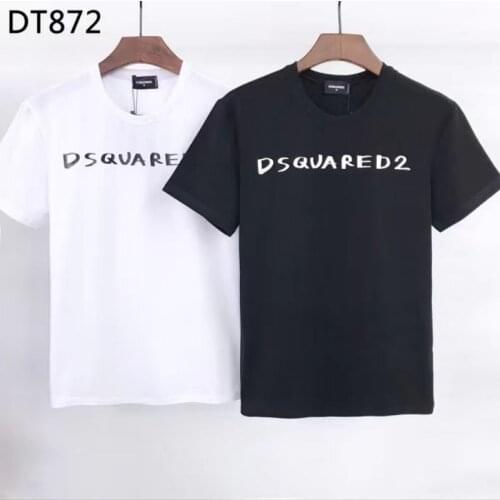 Mens DSQ2 Summer Fashion Short Sleeve T-shirt Streetwear Tops DT872