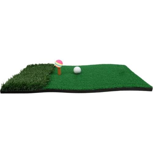 Portable Golf Hitting Mat Indoor Outdoor Golf Practice Mat 70 x 40cm