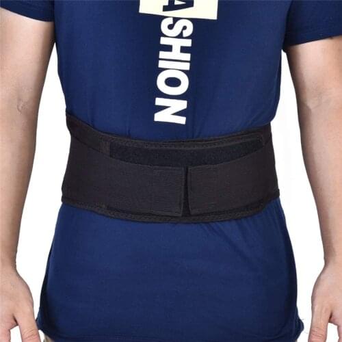 Unisex Adjustable Waist Tourmaline Waist Brace Supports Magnetic Therapy Self Heating Bandage Back Belt Lumbar Pain Relief XL L