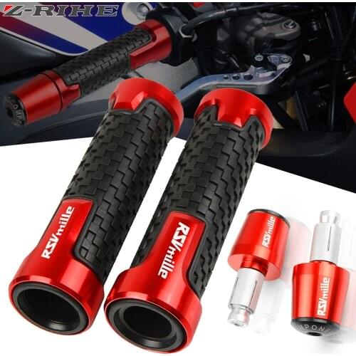 Motorcycles Handlebar Grips Handle Bar Cap End Plugs For Aprilia RSVMILLE RSV MILLE/R 2001 2002 2003 2004 2005 2006 2007 2008