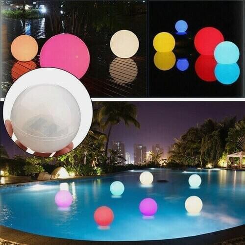 Solar LED Outdoor Waterproof Ball-shaped Light Party Weeding Swimming Pool Lake Garden Home Lawn Decoration Spa Led Lights