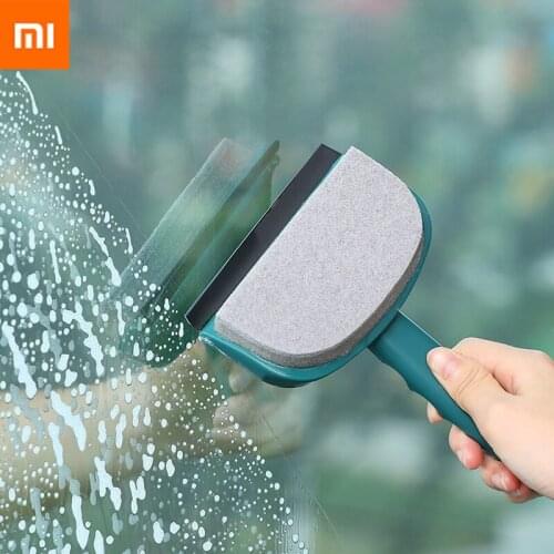 Xiaomi dual purpose wiper scraping glass artifact window wiper household window cleaning brush car table glass cleaning tool