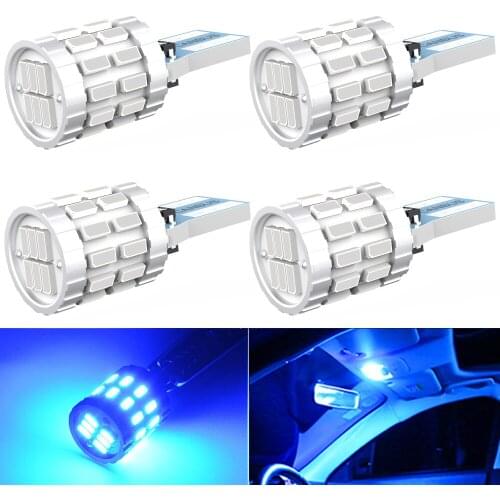 A Pack T10 W5W led Canbus Bulbs Led Car Parking Lights for Giulietta Peugeot 307 Seat Leon 2 MK3 FR+ Alfa Romeo 159 147 156
