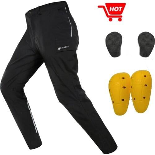 Anti-Drop Pad Motorcycle Jersey Suit Pants Men Moto Protective Gear Riding Touring Motorbike Trousers Motocross Pants Moto Pant