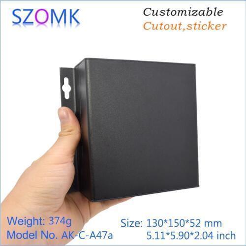 10 pcs 52*150*130mm electrical aluminum extrusion enclosure pcb design aluminum enclosure housing szomk junction box