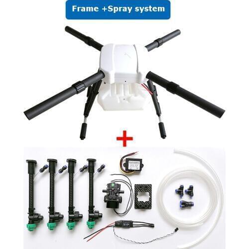 4 Axis 10KG 10L Agricultural Spraying unmanned RC drone empty carbon fiber frame Mist Agriculture UAV frame