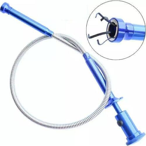 60cm Flexible Magnet Four Catch Pickup Tool Claw With LED Light Multi-fonction Magnetic Reach Grab Prongs Fetch Device