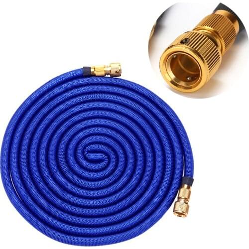 Garden Watering Magic Automatic Telescopic Hose Home High Pressure Car Wash Water Pipe TPE 3 Times Telescopic Watering Hose