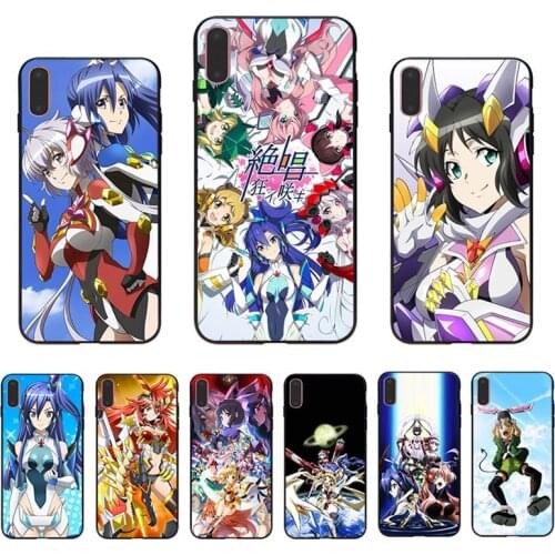Manga Senki Zessho Symphogear Phone Case Anime Mobile Shell For Iphone XS 12 Mini XR X 7 8 Plus 6 6S 11 Pro Max 5S SE 2020 Cover