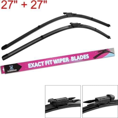 27" Exact Fit Front Windshield Wiper Blades For FORD KUGA Fusion Escape 2013 TO 2017 For FORD MONDEO 5 2014 TO 2017