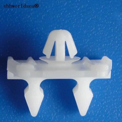 Shhworldsea 100pcs auto clip car fasteners retainer for Mercedes#0019884681 7703081147 71201