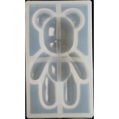 Bear Shape Silicone Mold Chocolate Fondant Cake Decoration Tools