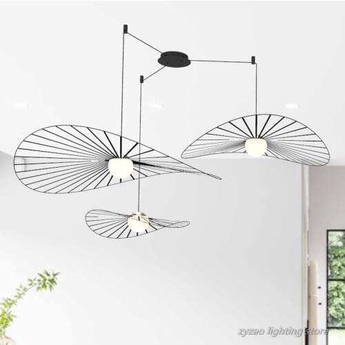 Nordic Modern Pendant Lights Denmark Iron Pendant Lamp Bedroom Dining Room Restaurant Hanging Lights Living Room Decor Fixtures