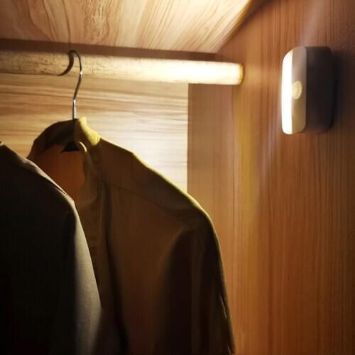 Motion Sensor Light for Kitchen Closet Auto On Off Cabinet Light Easy to Install Wall Lamp for Cupboard Wardrobe Bedroom Stairs