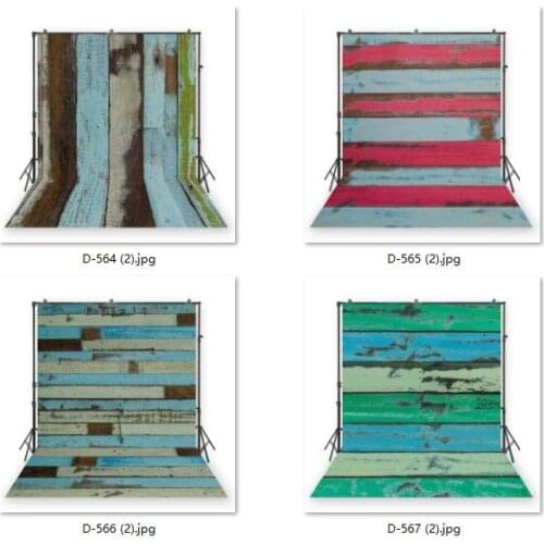 Old Wood Board Backdrop Wethered Painted Colorful Wood Grain Background Pattern Wood Plank Banner Portrait Photo Studio Backdrop