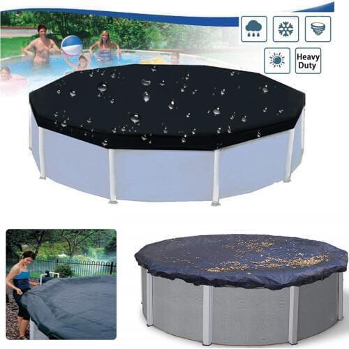 3.6m 12 Feet Protective Black Pool Cover for Above Ground Frame Inflatable Swimming Pools Foor Cloth ground Fabric